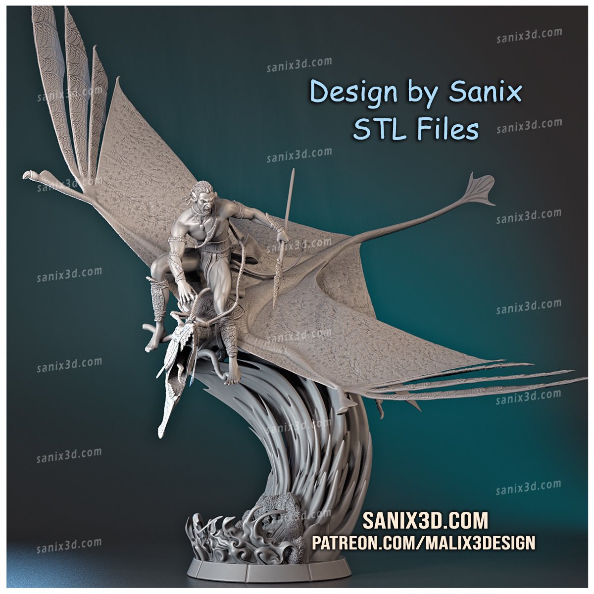 Avatar - Sanix3D - Dark Forge Arts