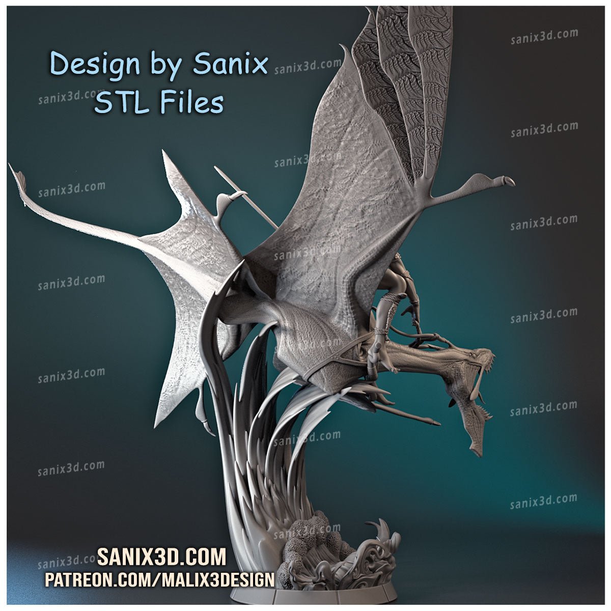 Avatar - Sanix3D - Dark Forge Arts