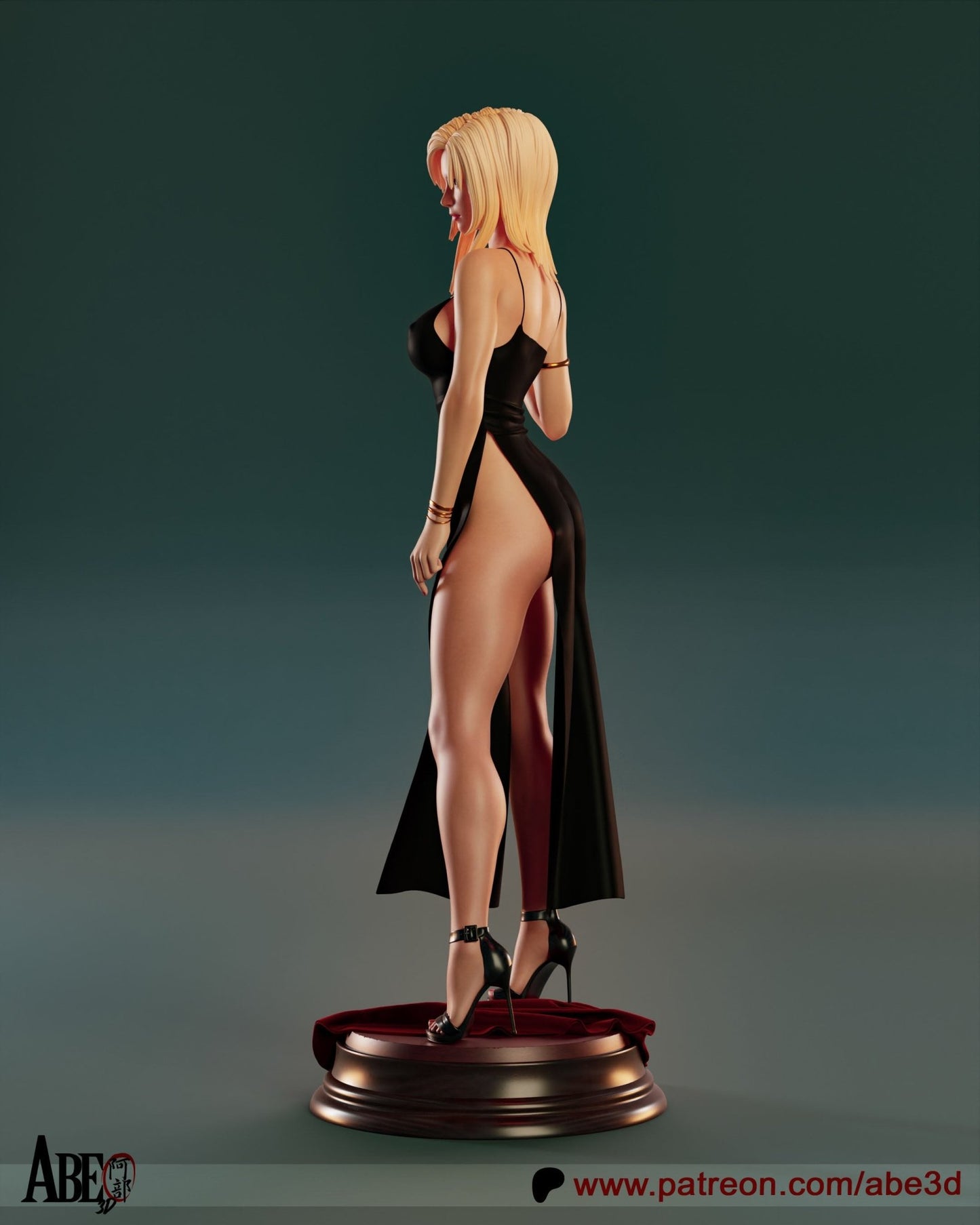 Aya Brea - Abe3D - Dark Forge Arts