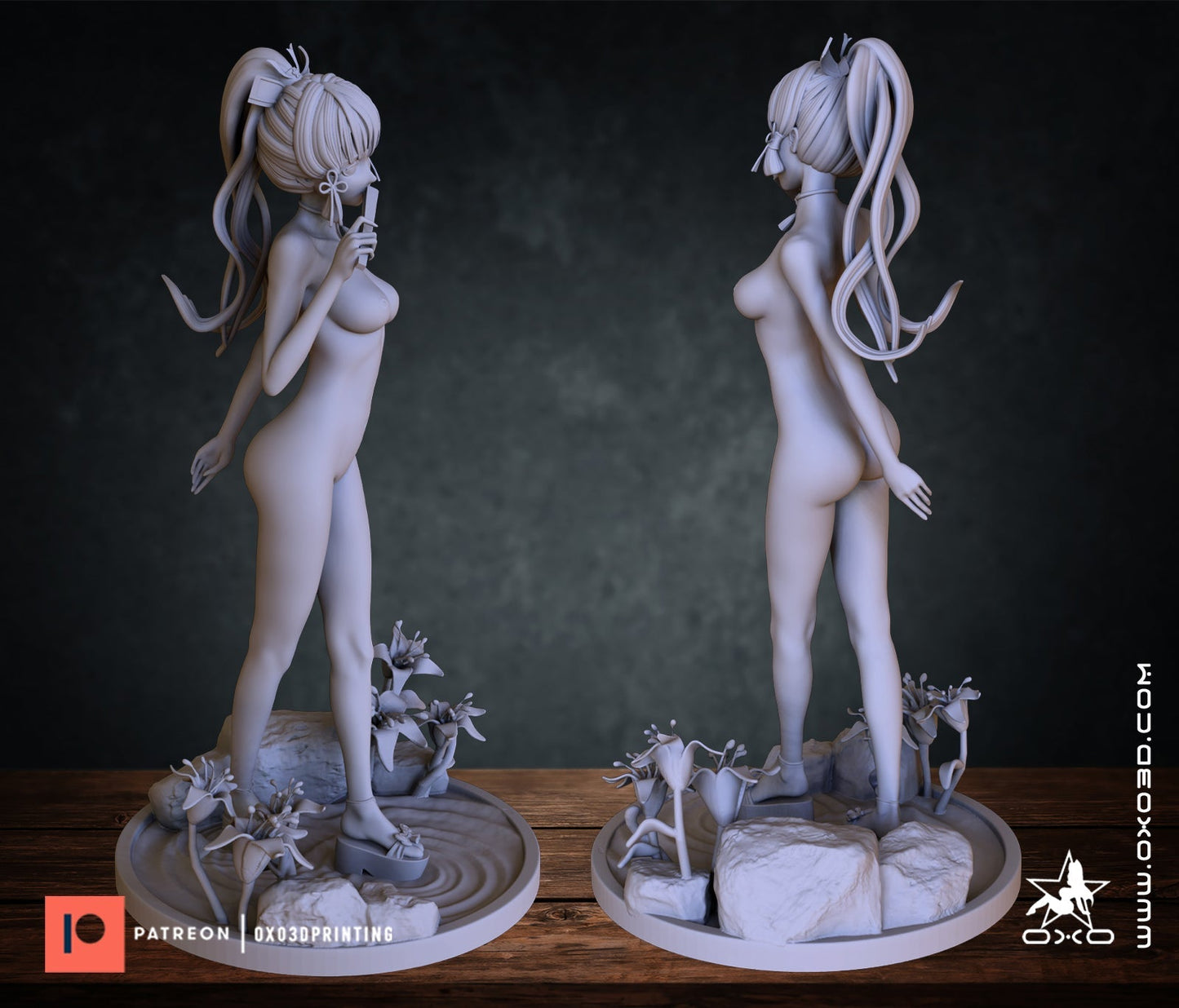 Ayaka - OXO3D - Dark Forge Arts