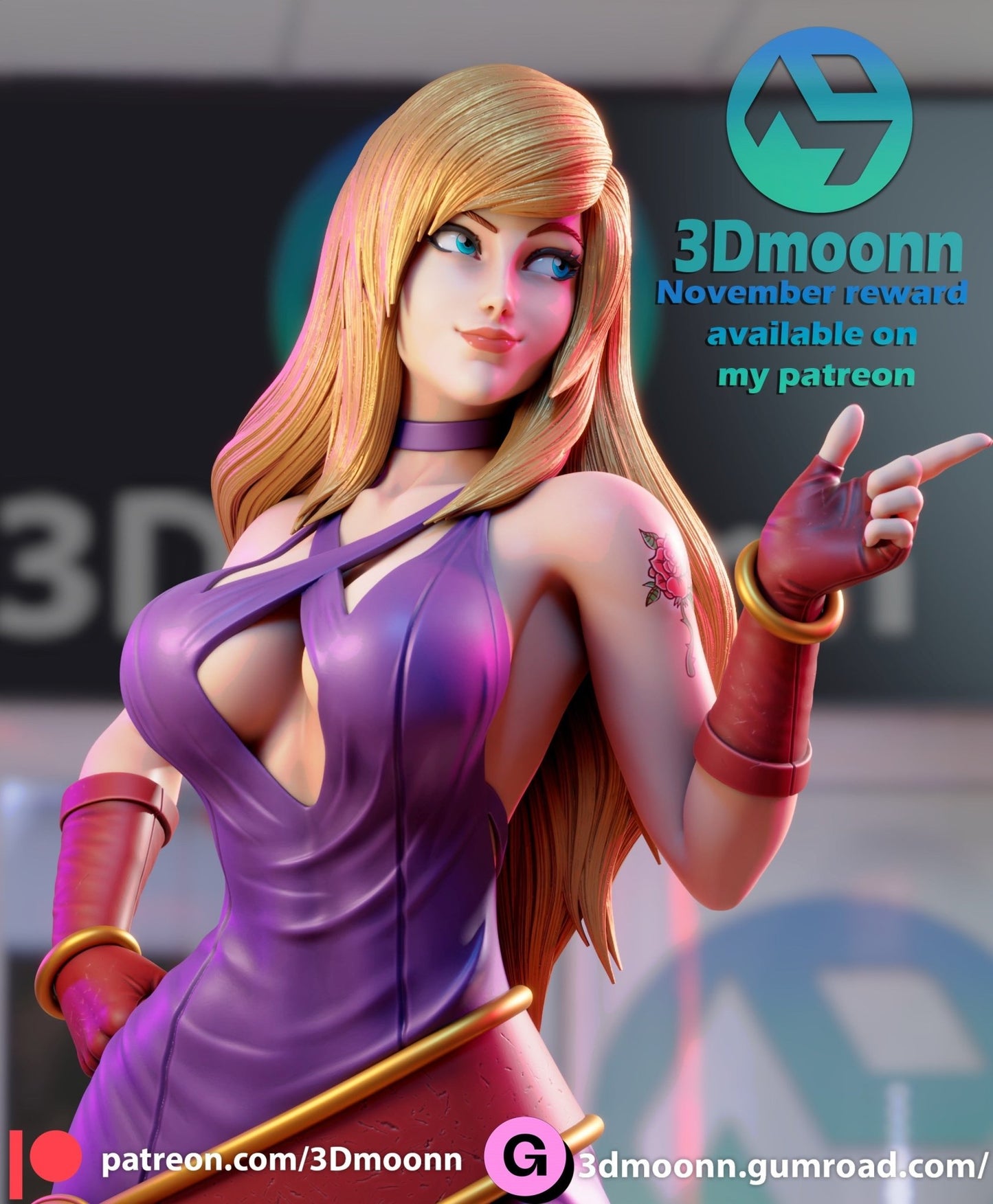 B. Jennet - 3DMoonn - Dark Forge Arts