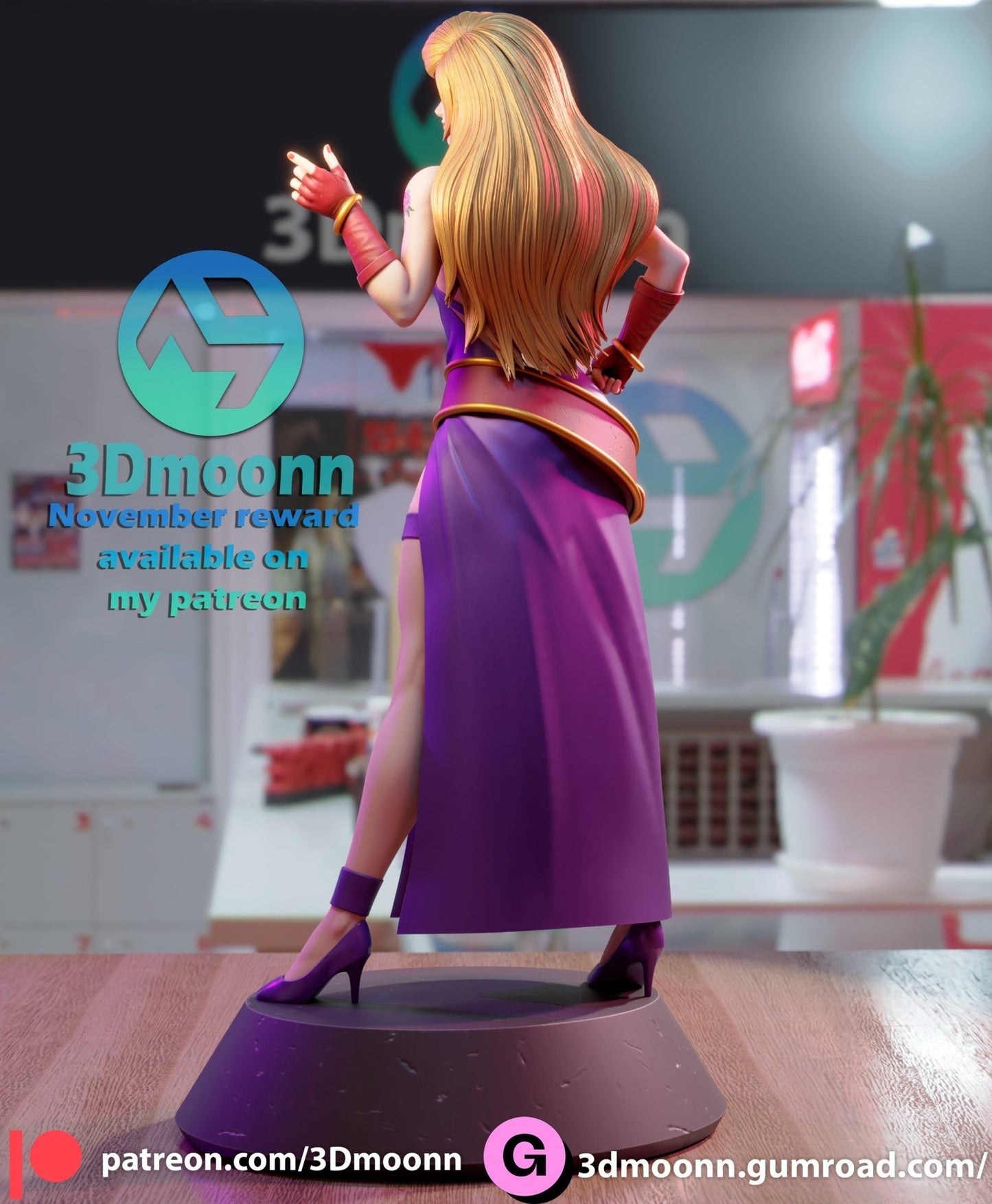 B. Jennet - 3DMoonn - Dark Forge Arts