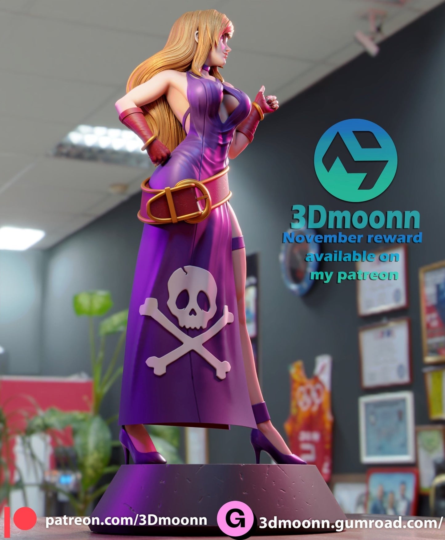 B. Jennet - 3DMoonn - Dark Forge Arts