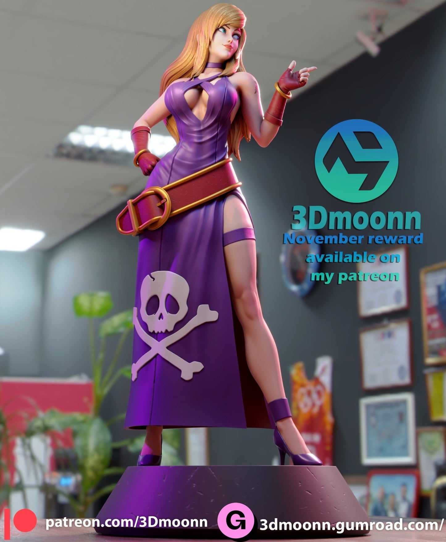 B. Jennet - 3DMoonn - Dark Forge Arts