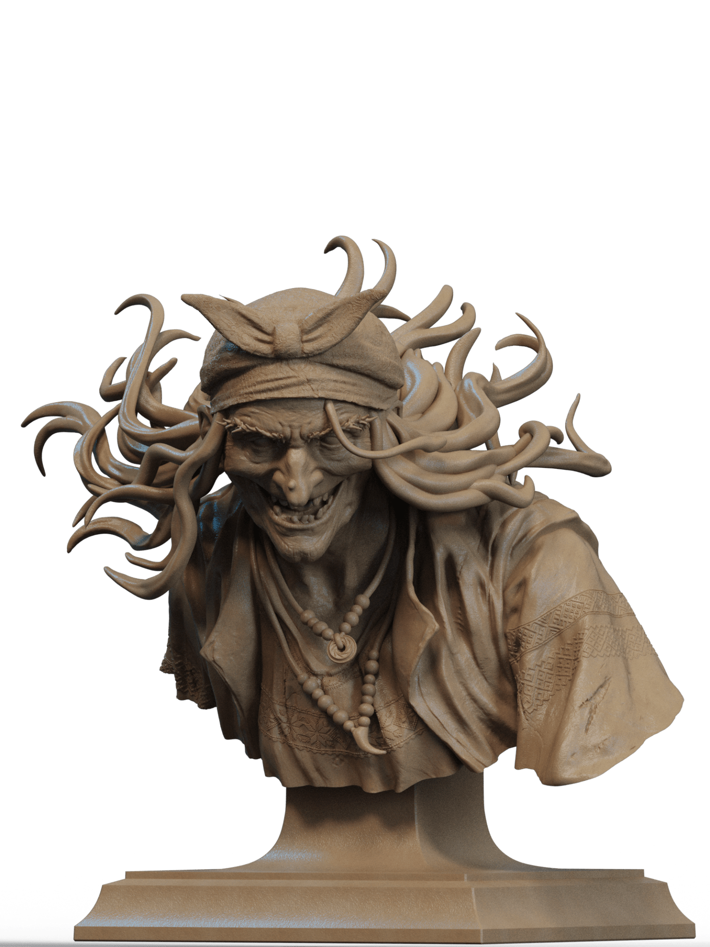 Baba Yaga - CA 3D Studios - Dark Forge Arts