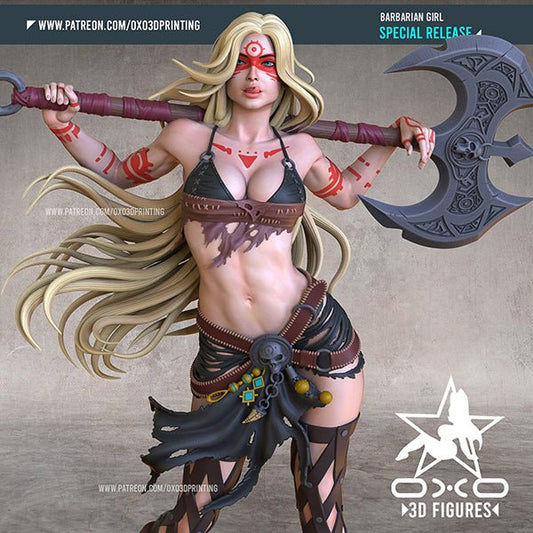 Barbarian - OXO3D - Dark Forge Arts