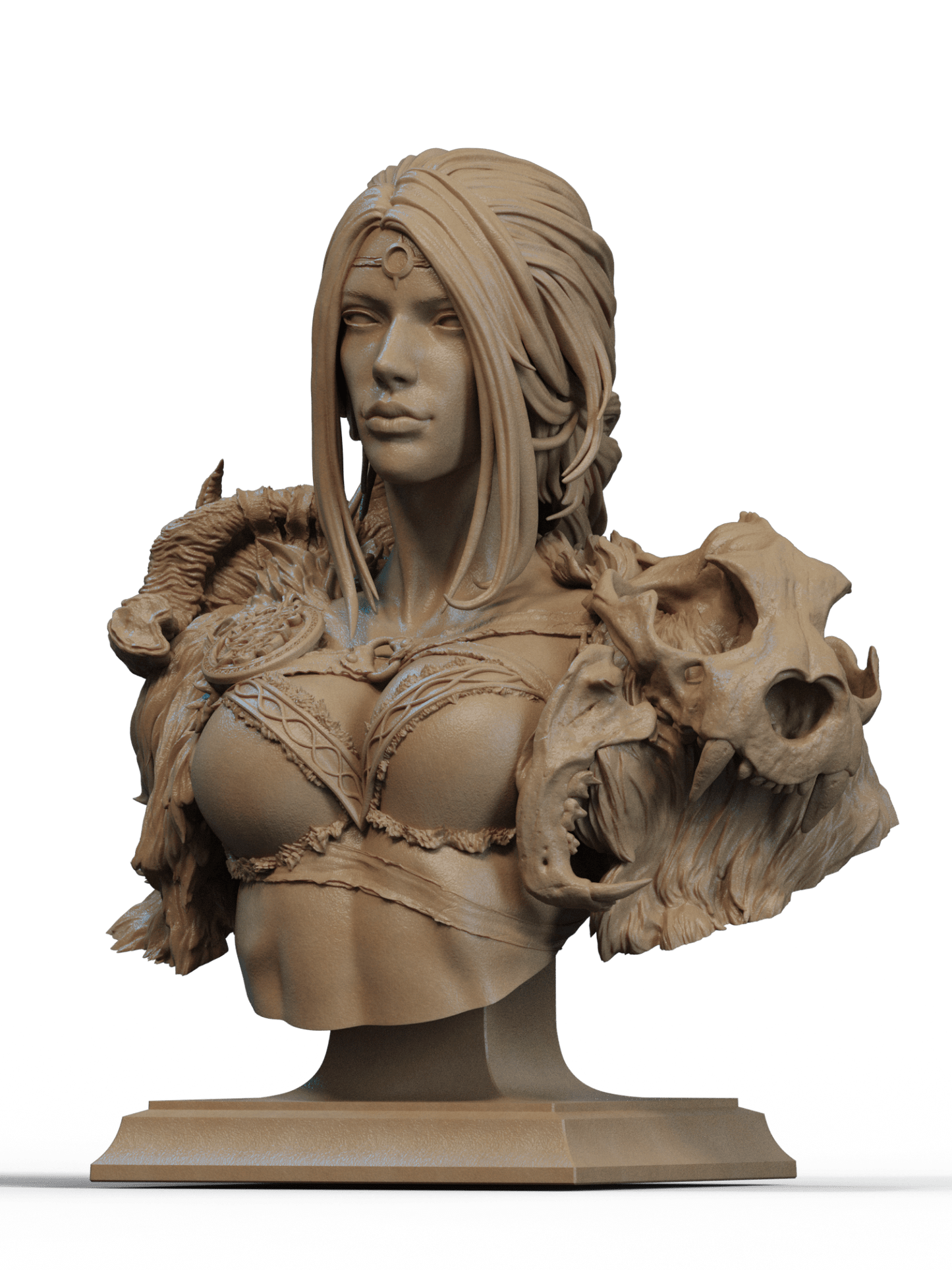 Barbarian Queen - CA 3D Studios - Dark Forge Arts