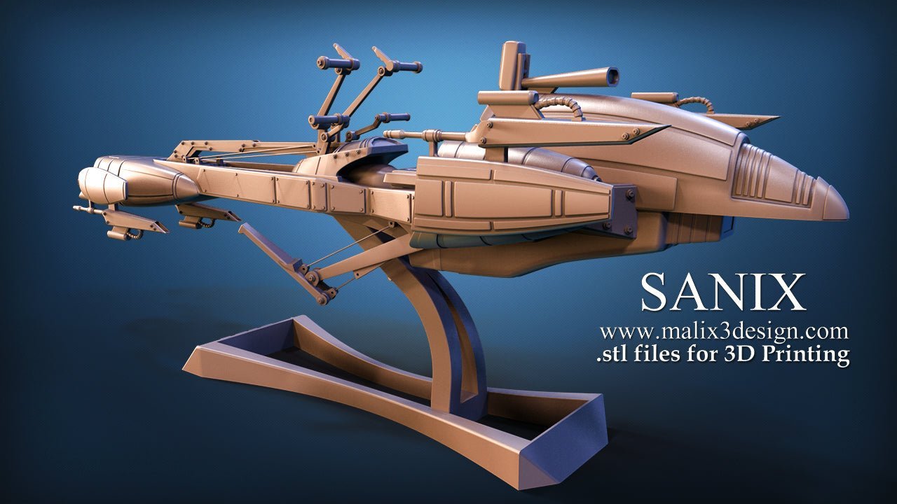Barc Speeder - Sanix3D - Dark Forge Arts