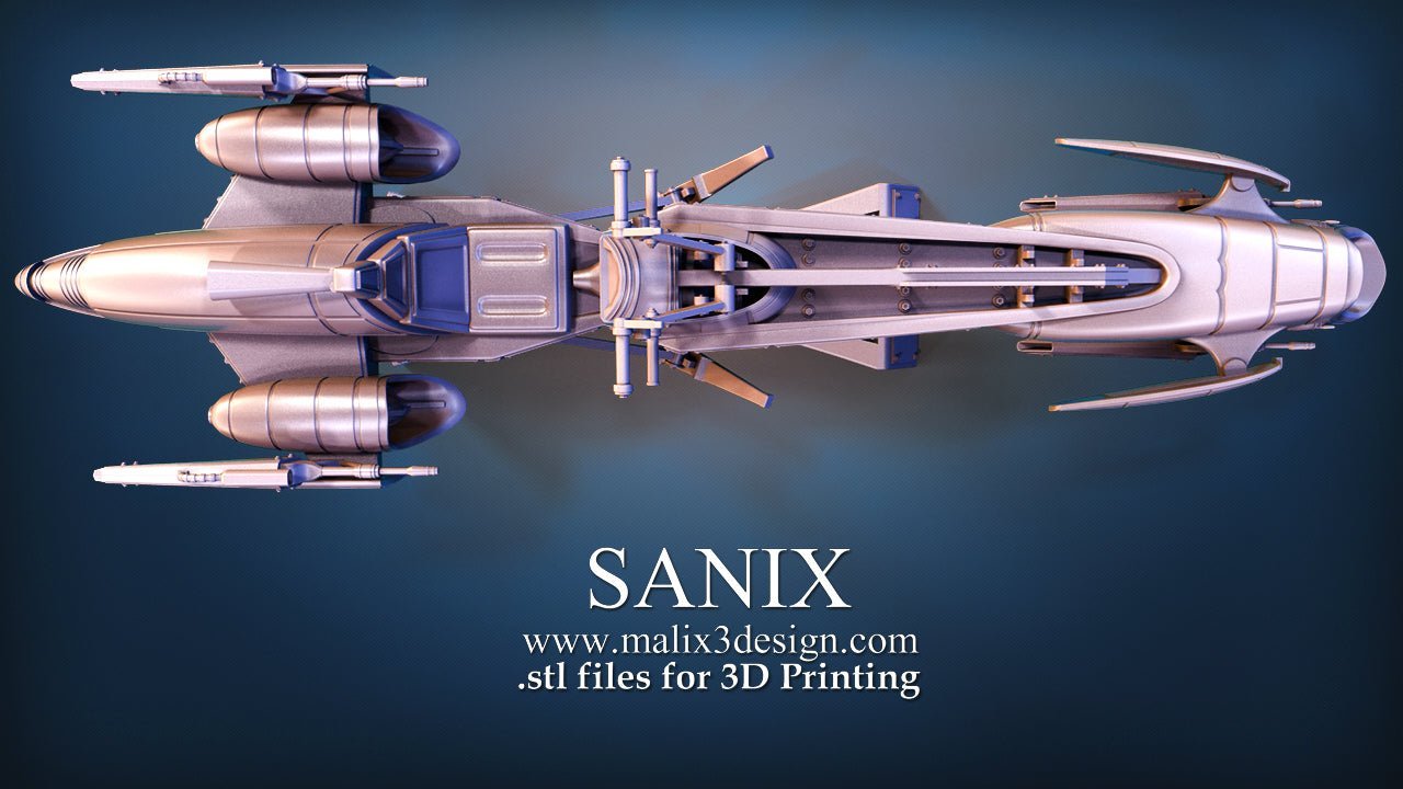 Barc Speeder - Sanix3D - Dark Forge Arts