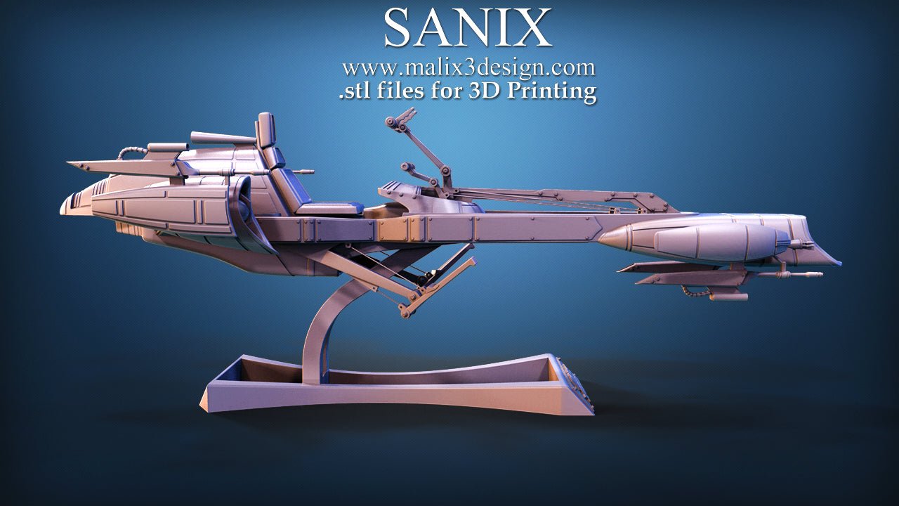 Barc Speeder - Sanix3D - Dark Forge Arts