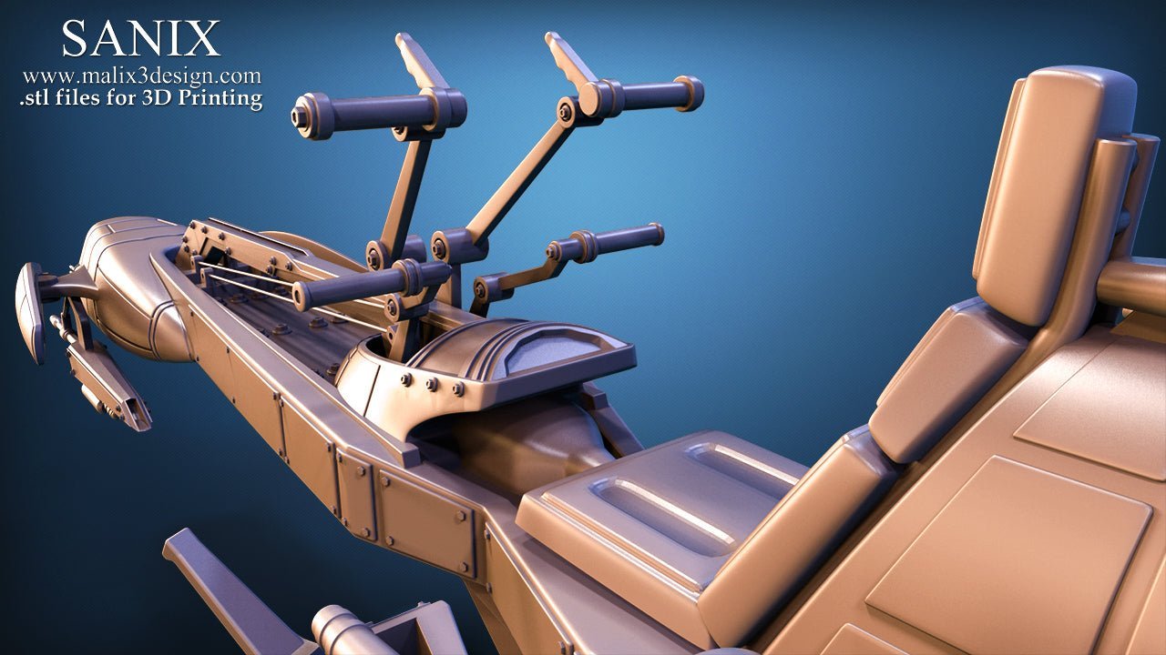 Barc Speeder - Sanix3D - Dark Forge Arts