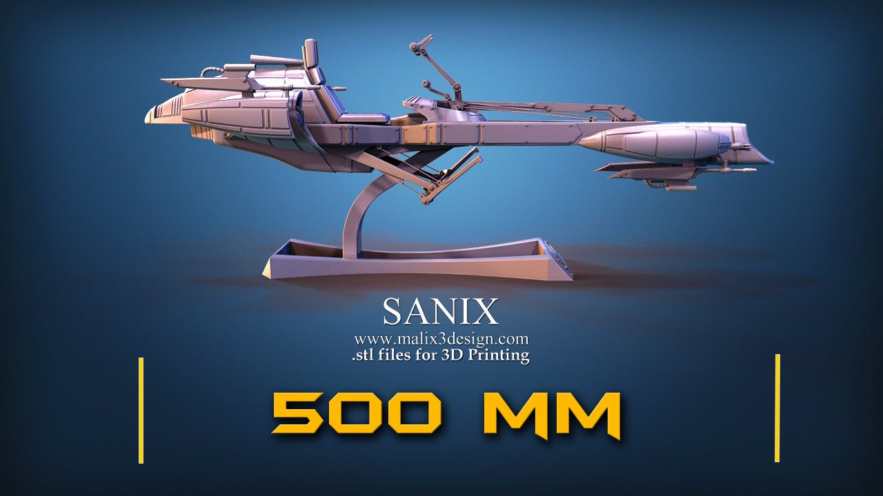 Barc Speeder - Sanix3D - Dark Forge Arts