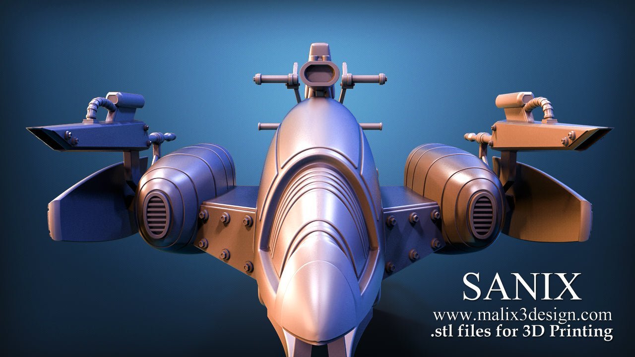 Barc Speeder - Sanix3D - Dark Forge Arts