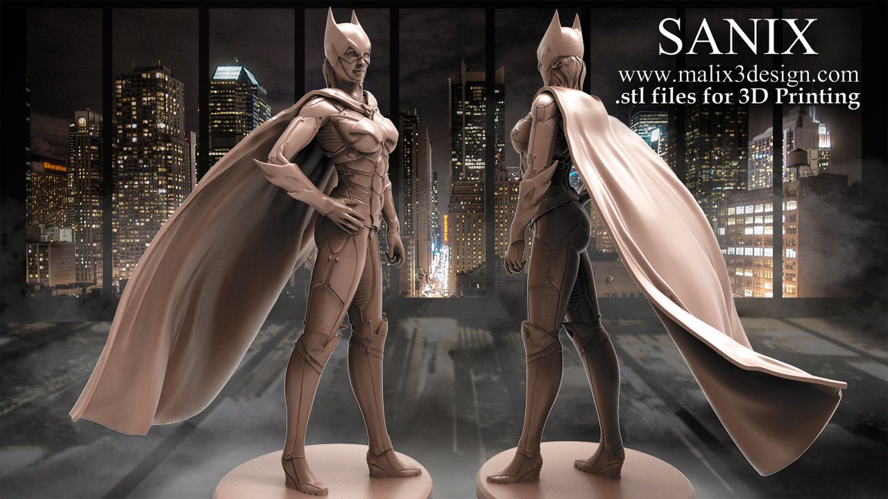 BatGirl - Sanix3D - Dark Forge Arts