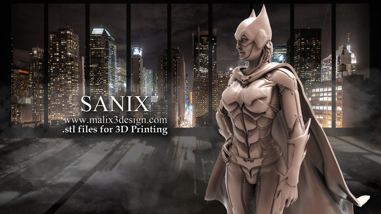 BatGirl - Sanix3D - Dark Forge Arts
