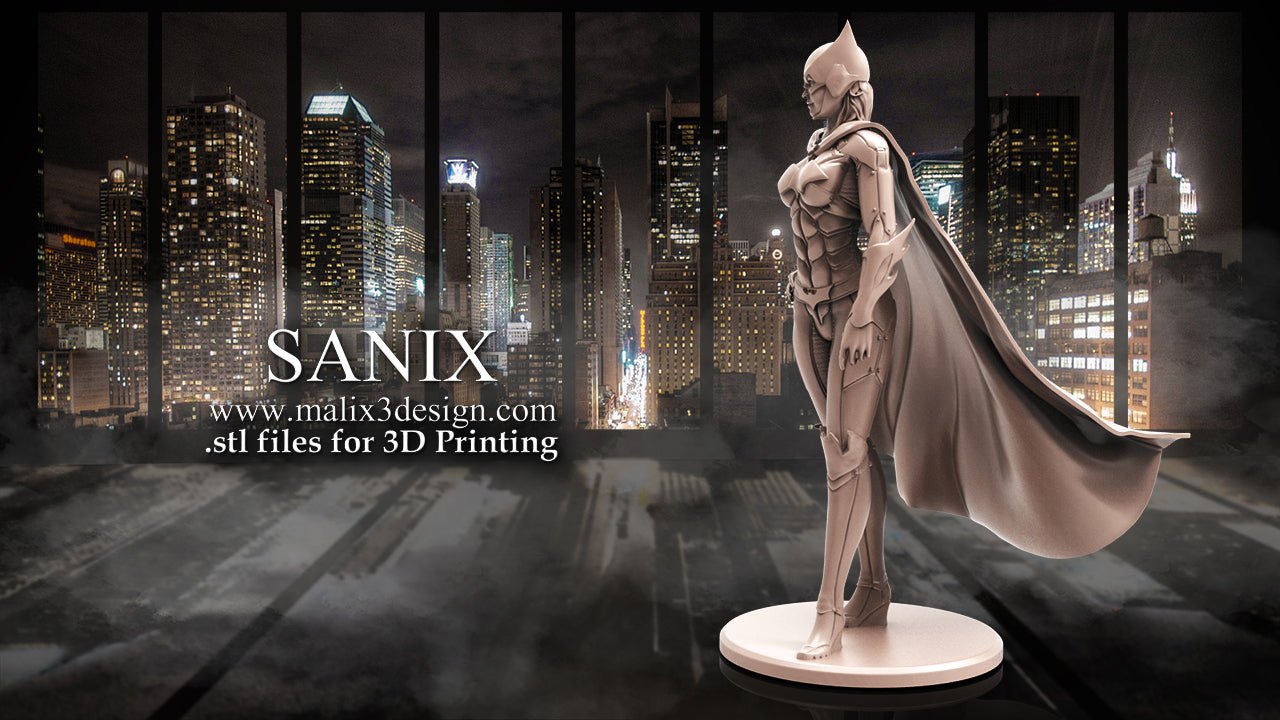 BatGirl - Sanix3D - Dark Forge Arts