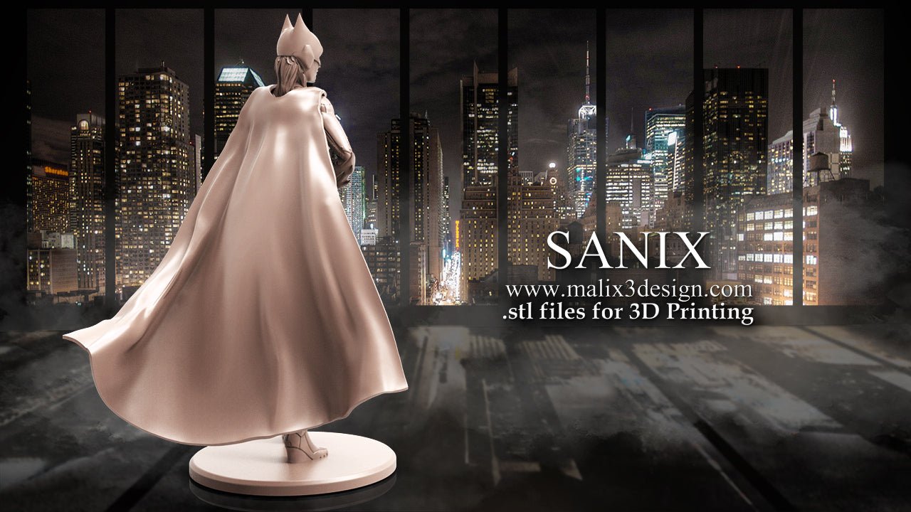 BatGirl - Sanix3D - Dark Forge Arts