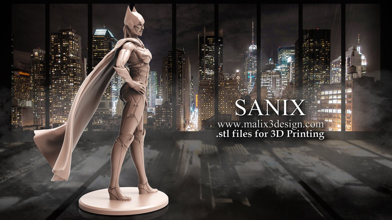 BatGirl - Sanix3D - Dark Forge Arts