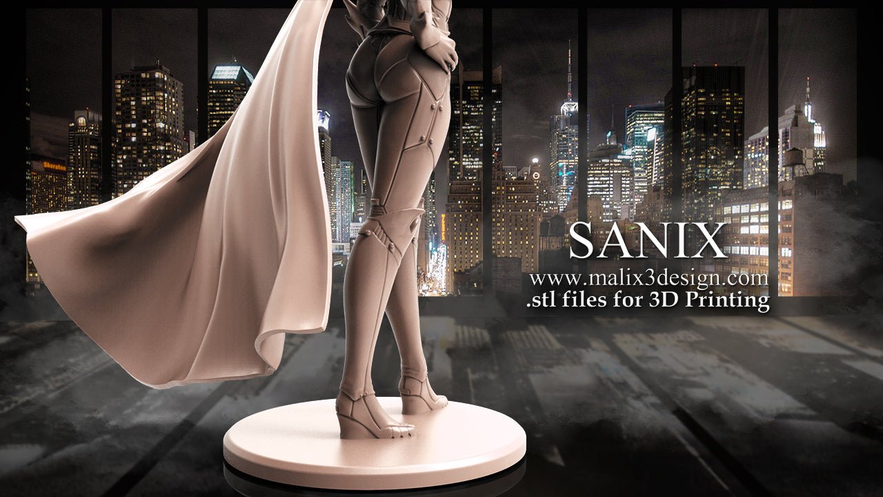 BatGirl - Sanix3D - Dark Forge Arts