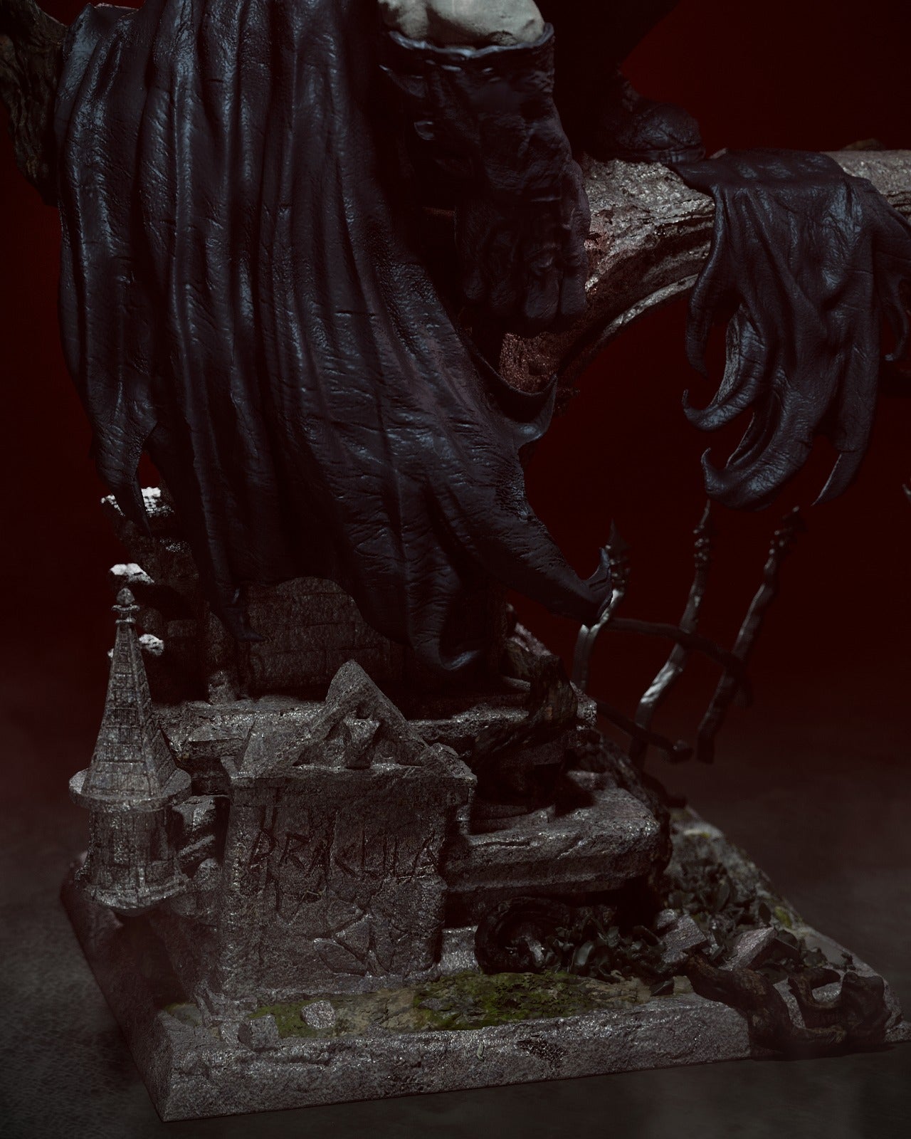 Batman Vampire - CA 3D Studios - Dark Forge Arts