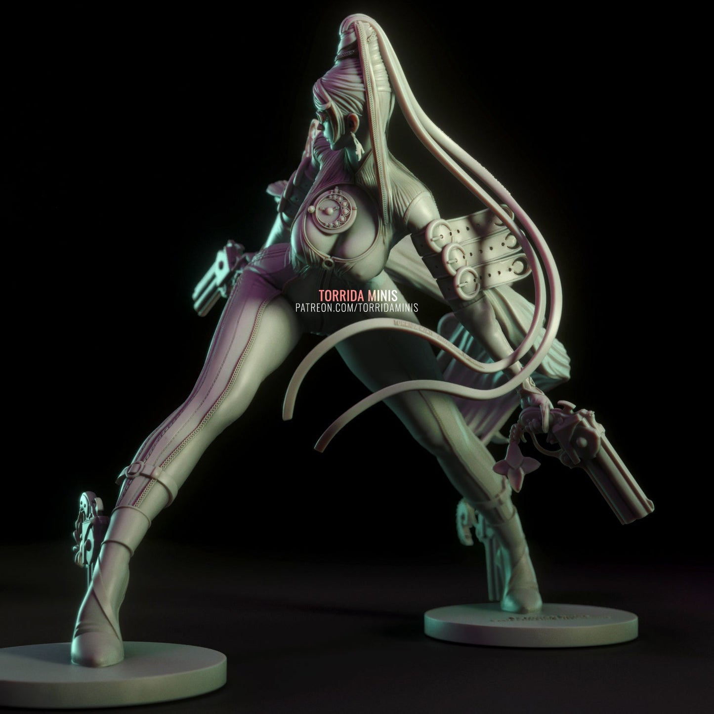 Bayonetta - Torrida Minis - Dark Forge Arts