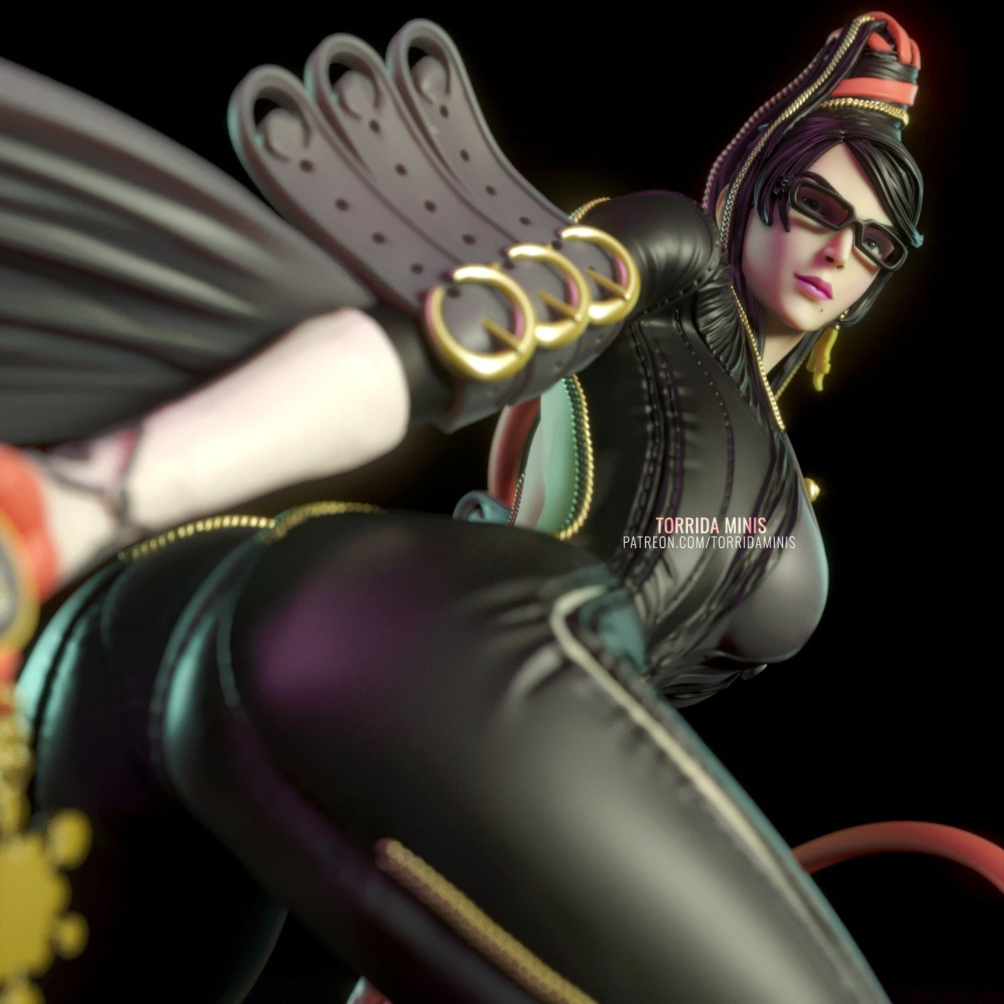 Bayonetta - Torrida Minis - Dark Forge Arts