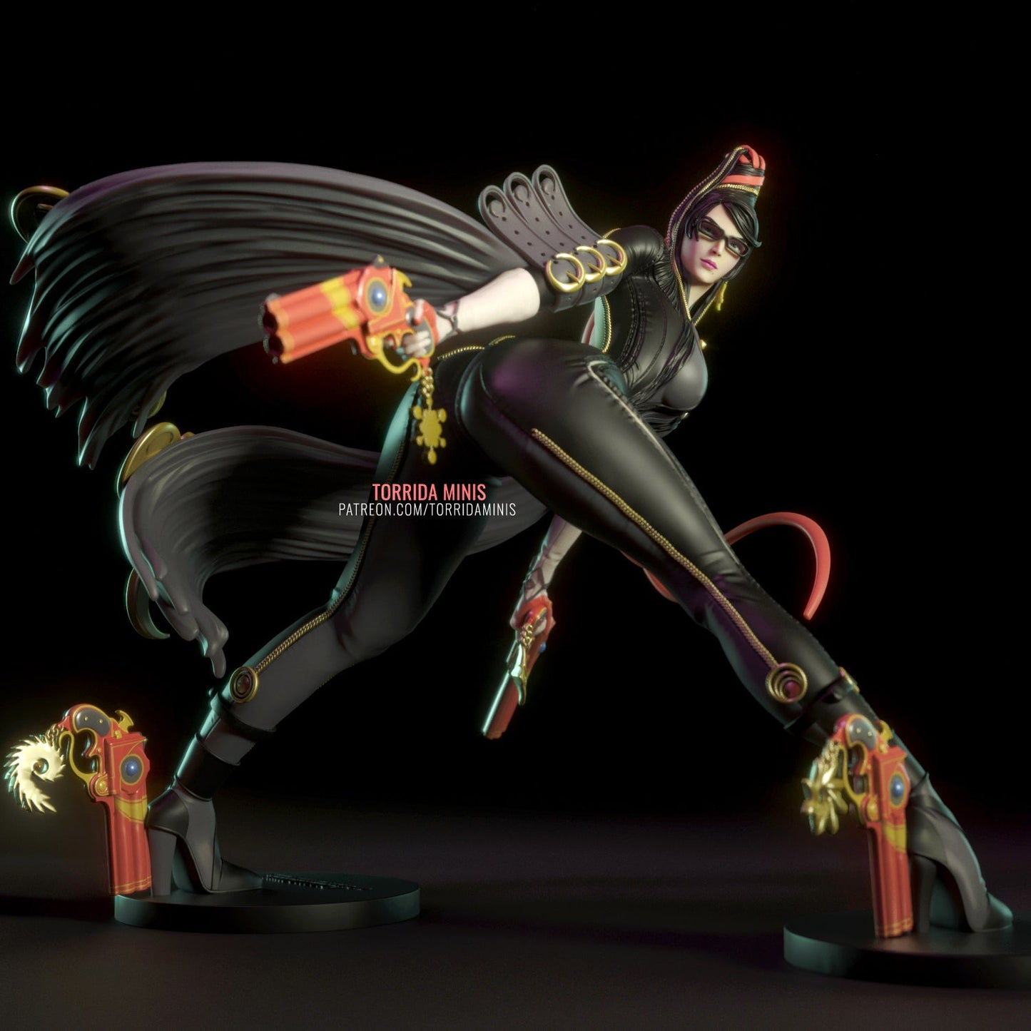 Bayonetta - Torrida Minis - Dark Forge Arts