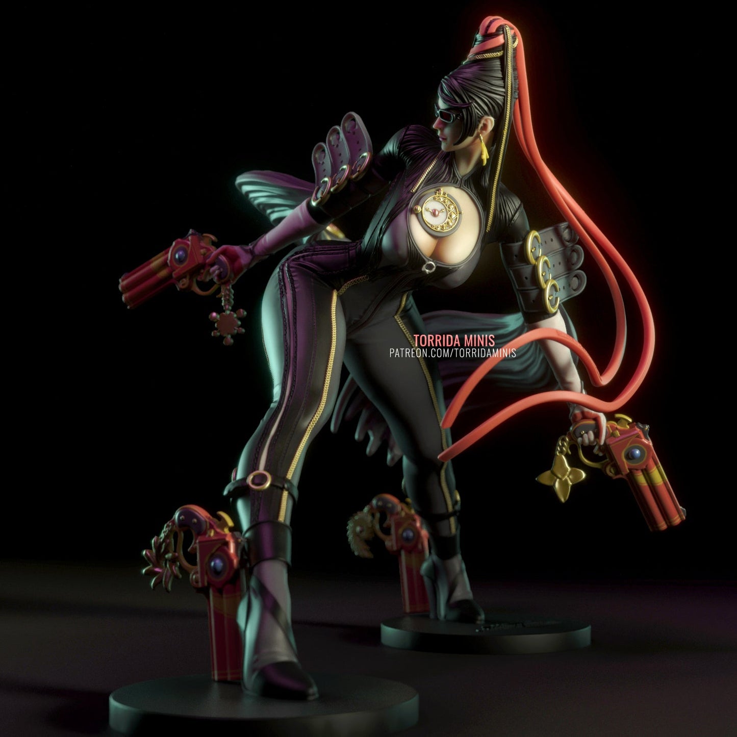 Bayonetta - Torrida Minis - Dark Forge Arts
