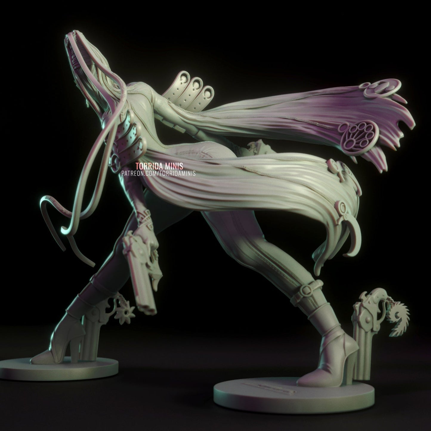Bayonetta - Torrida Minis - Dark Forge Arts