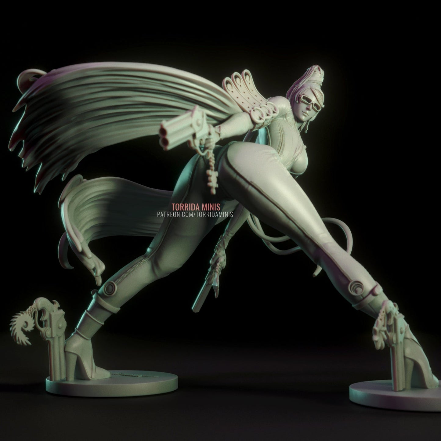 Bayonetta - Torrida Minis - Dark Forge Arts