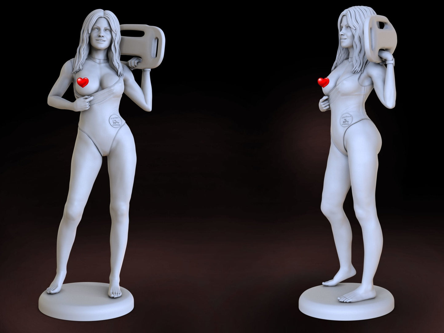Baywatch Pamela - Artifex3D - Dark Forge Arts