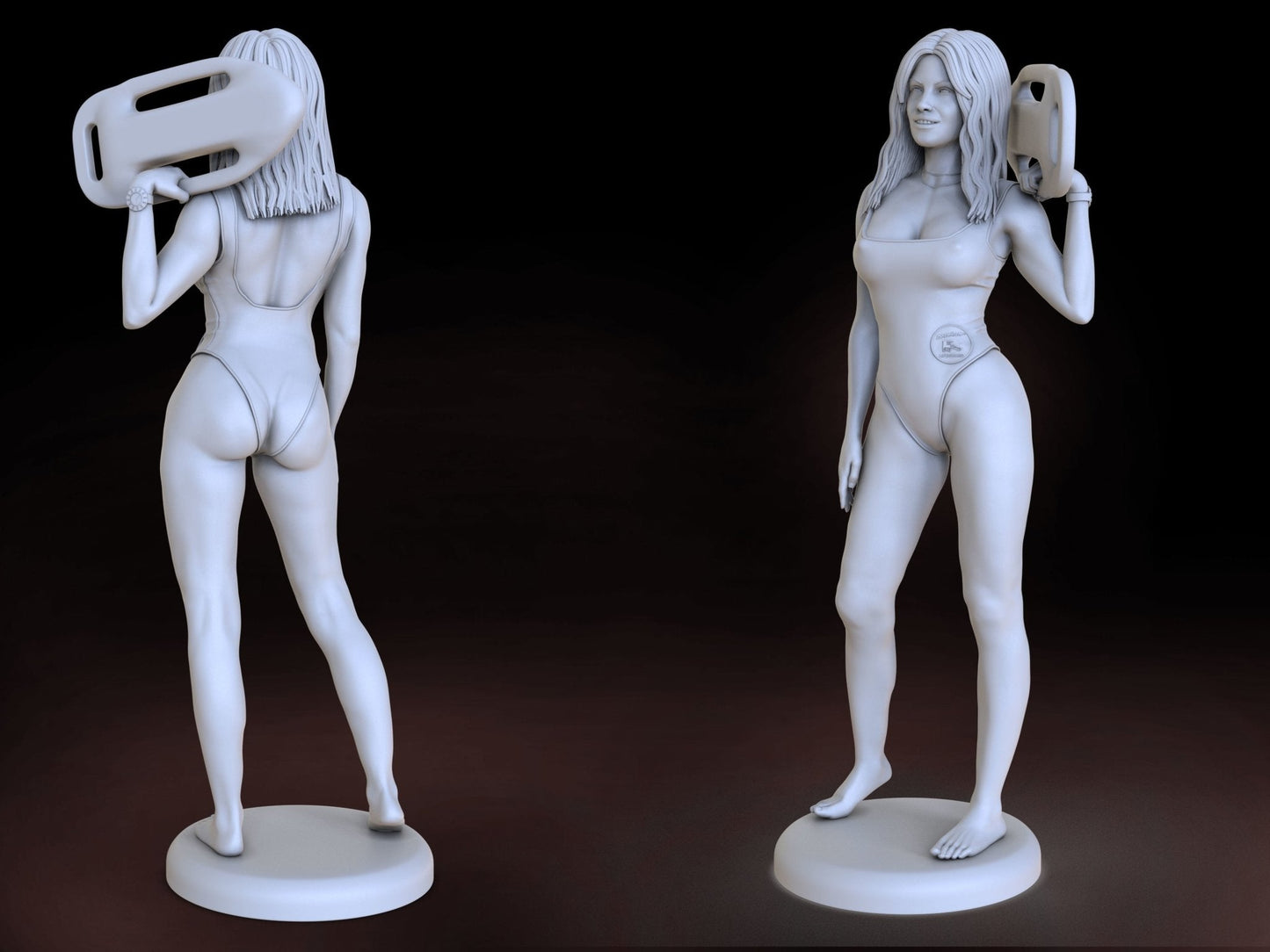 Baywatch Pamela - Artifex3D - Dark Forge Arts
