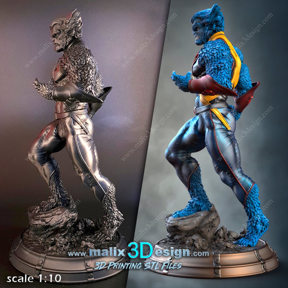 Beast X - men - Sanix3D - Dark Forge Arts