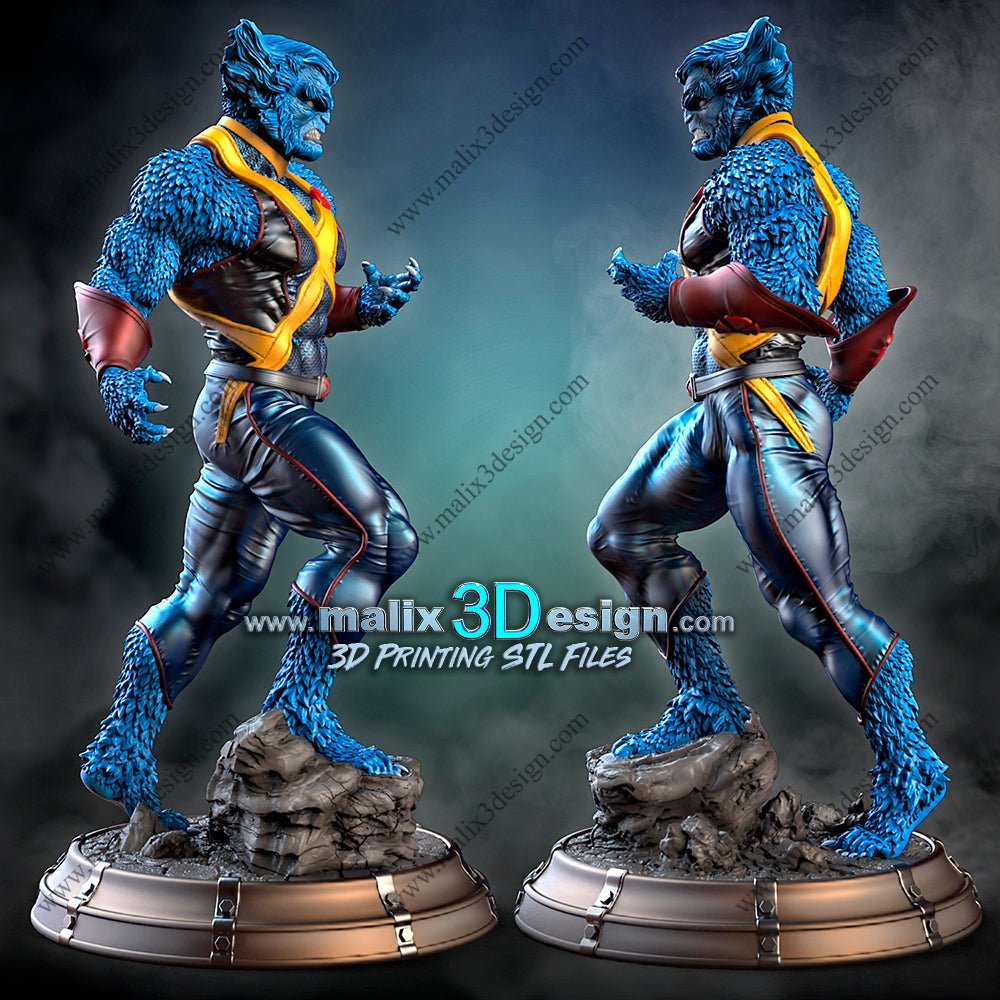 Beast X - men - Sanix3D - Dark Forge Arts