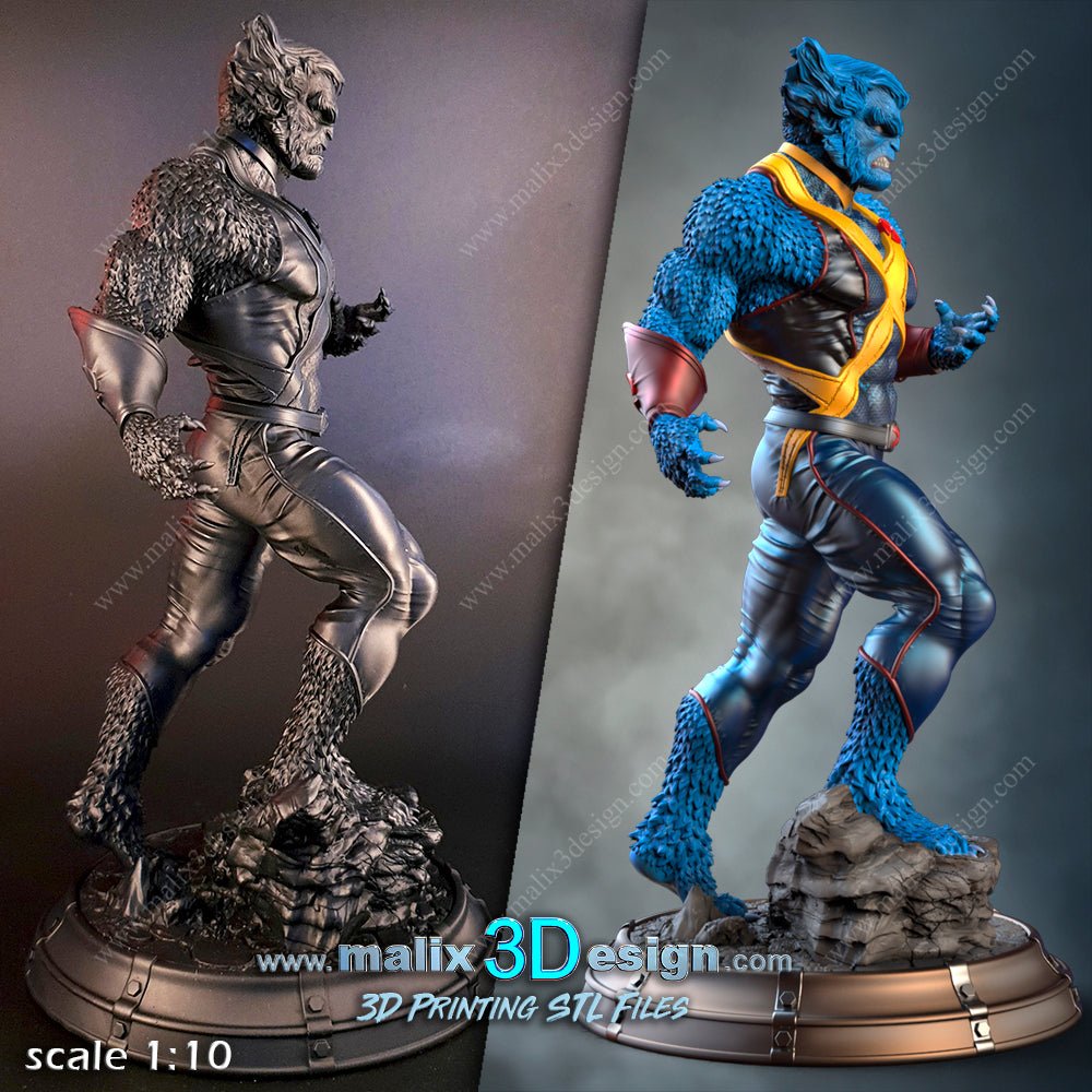 Beast X - men - Sanix3D - Dark Forge Arts