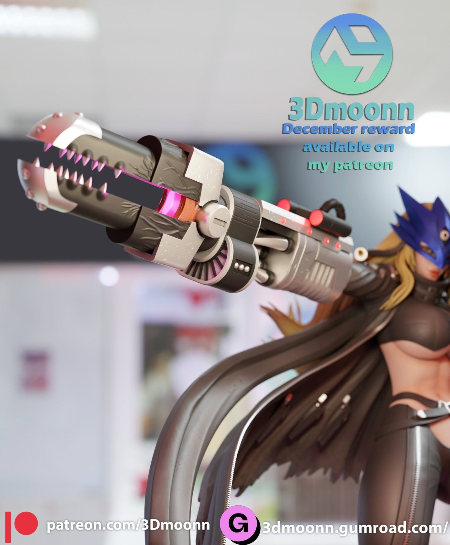 Beelstarmon - 3DMoonn - Dark Forge Arts