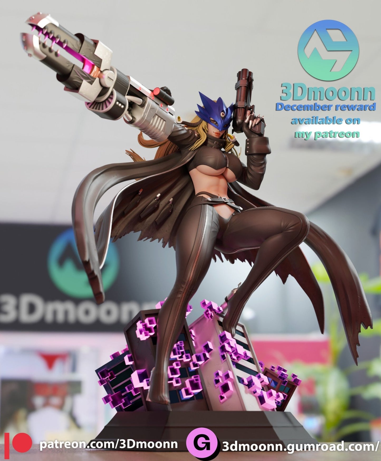 Beelstarmon - 3DMoonn - Dark Forge Arts