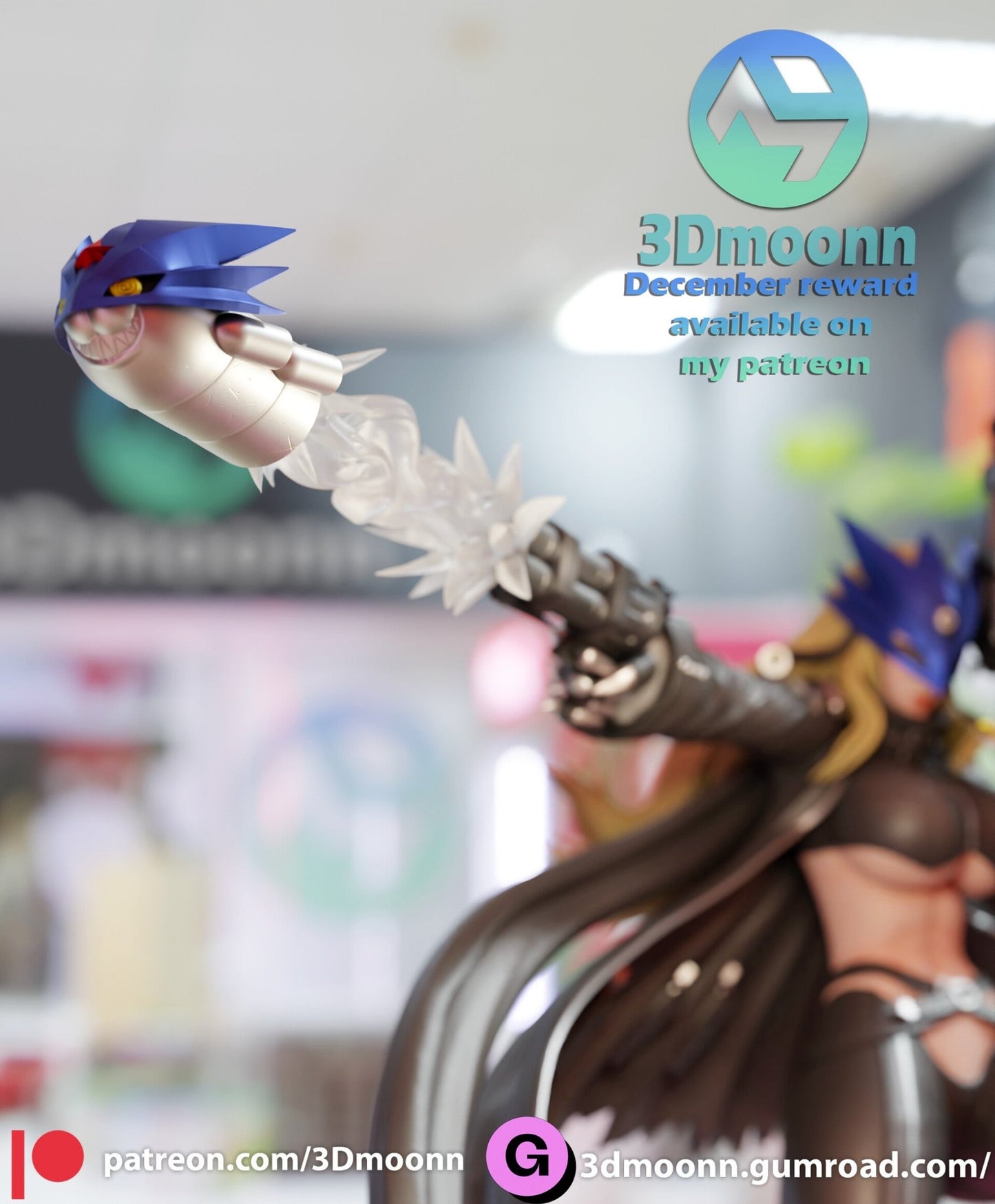 Beelstarmon - 3DMoonn - Dark Forge Arts
