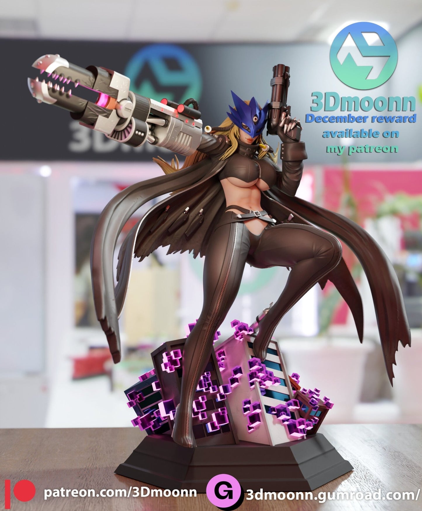 Beelstarmon - 3DMoonn - Dark Forge Arts