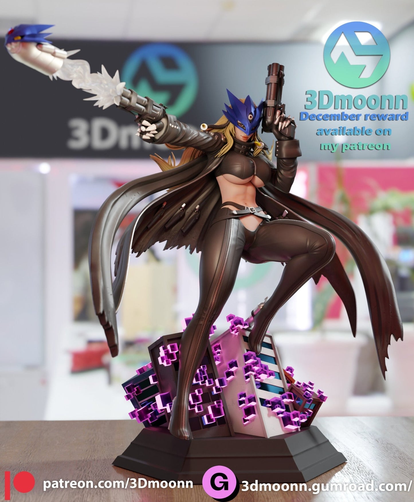 Beelstarmon - 3DMoonn - Dark Forge Arts