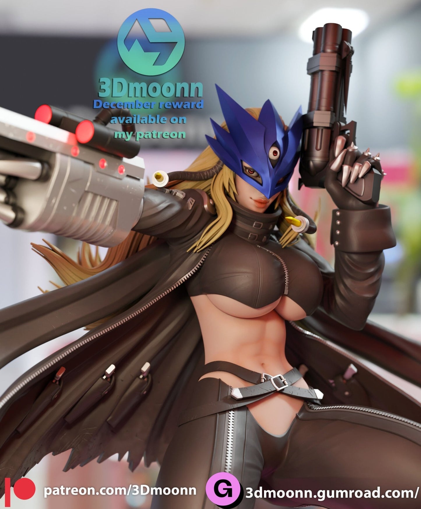 Beelstarmon - 3DMoonn - Dark Forge Arts