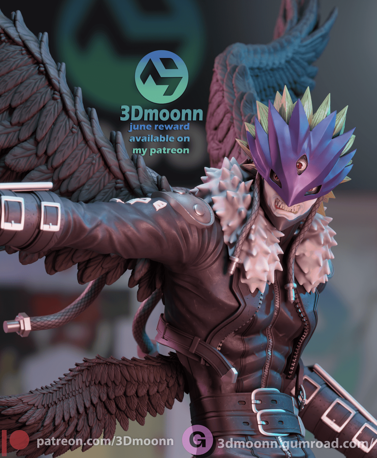 Beelzemon - 3DMoonn - Dark Forge Arts