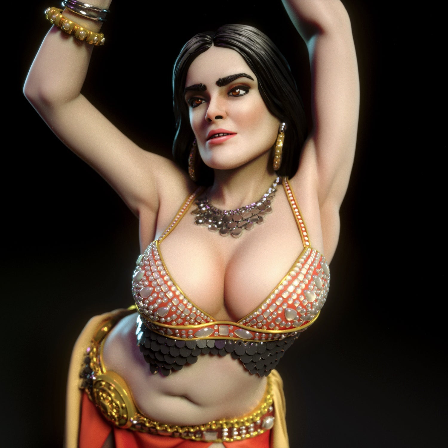 Belly Dancer - Torrida Minis - Dark Forge Arts