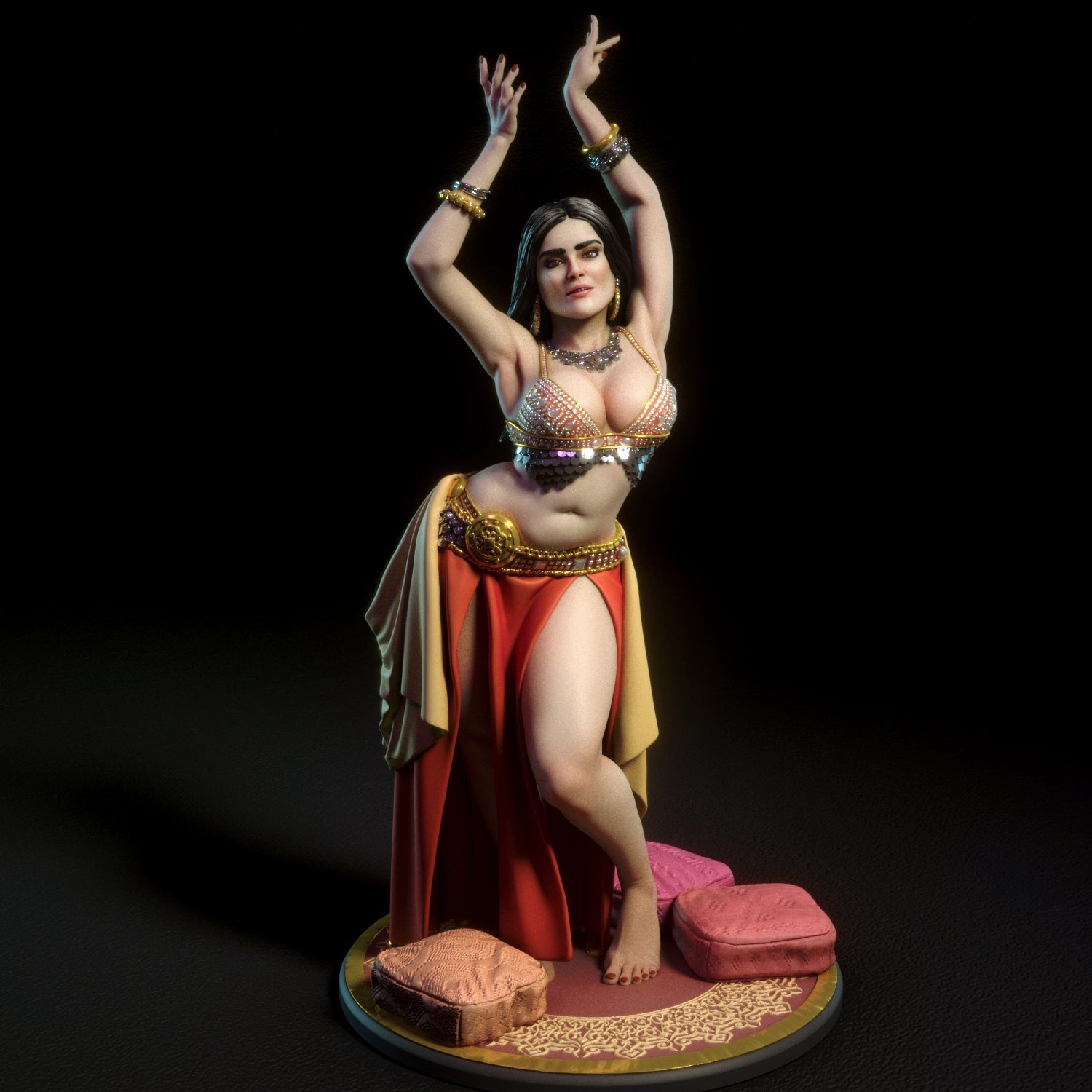 Belly Dancer - Torrida Minis - Dark Forge Arts