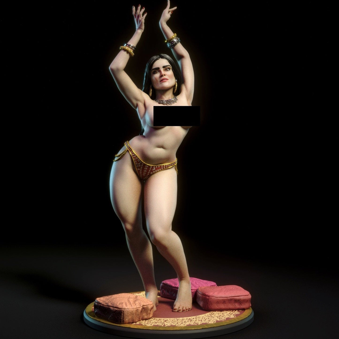 Belly Dancer - Torrida Minis - Dark Forge Arts