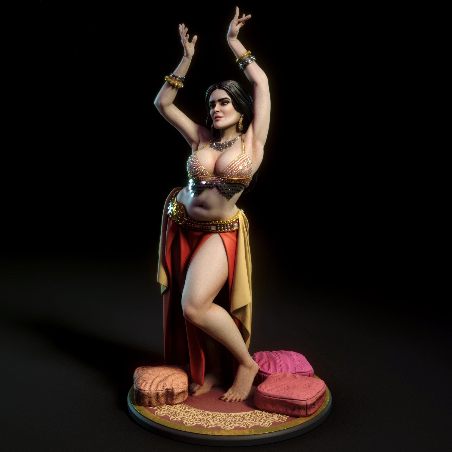 Belly Dancer - Torrida Minis - Dark Forge Arts