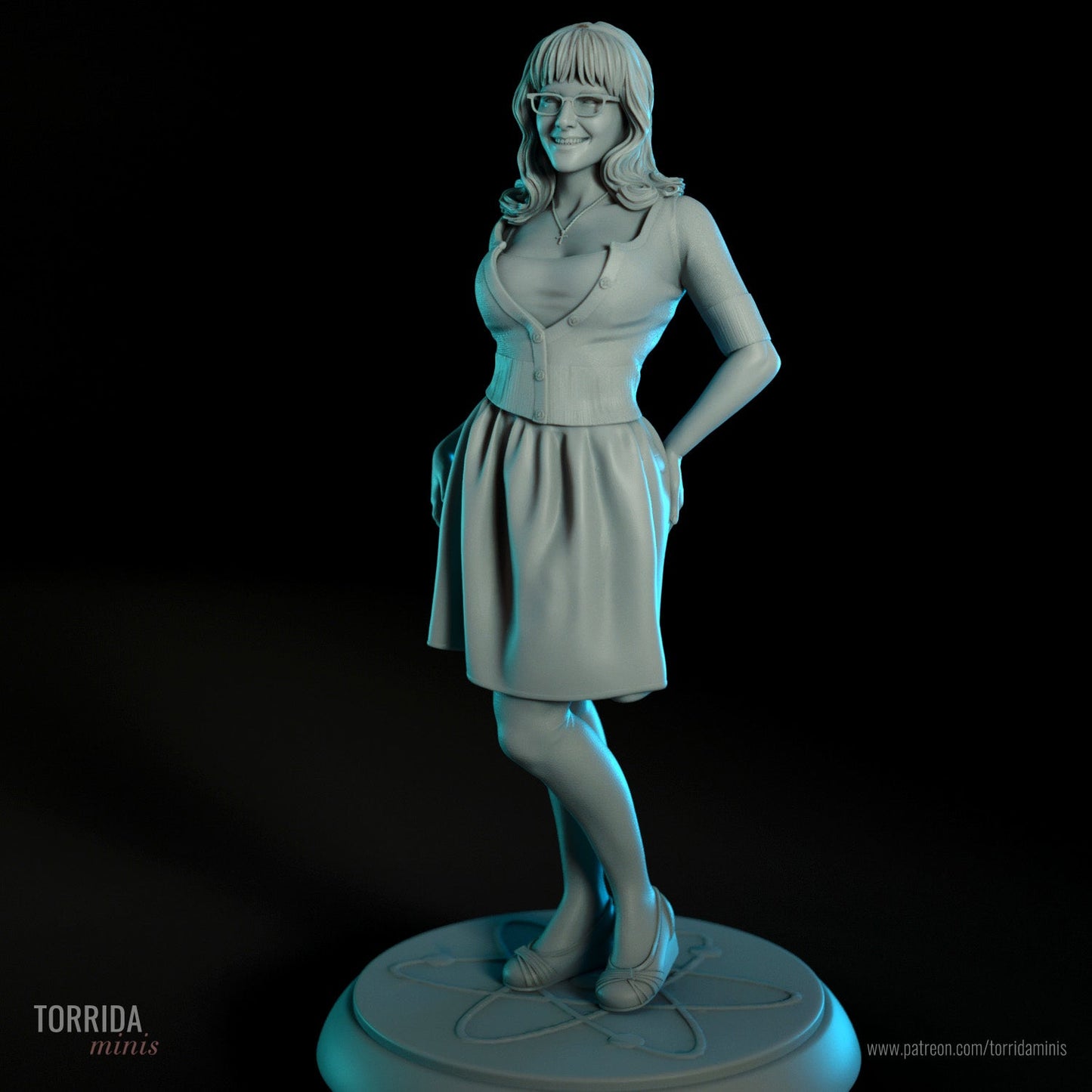 Bernadette - Torrida Minis - Dark Forge Arts