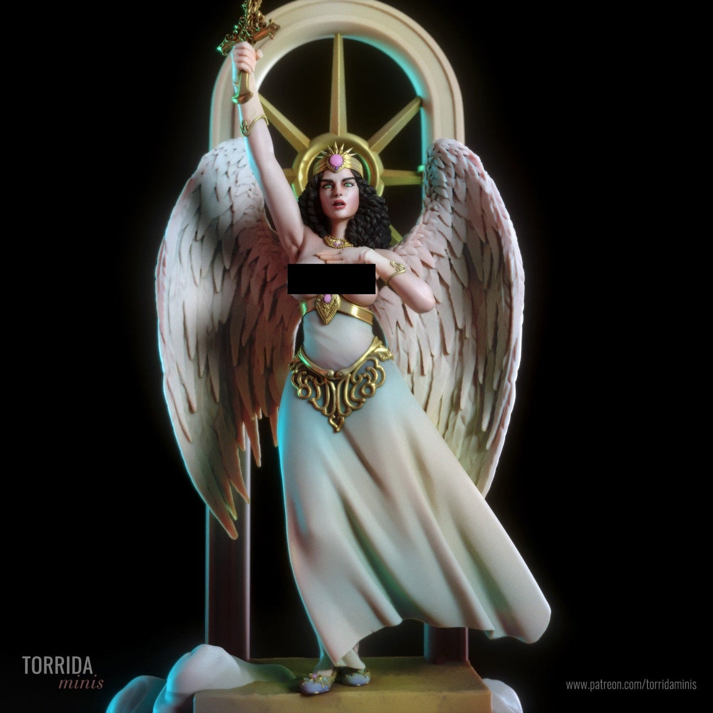 Bianca - Torrida Minis - Dark Forge Arts