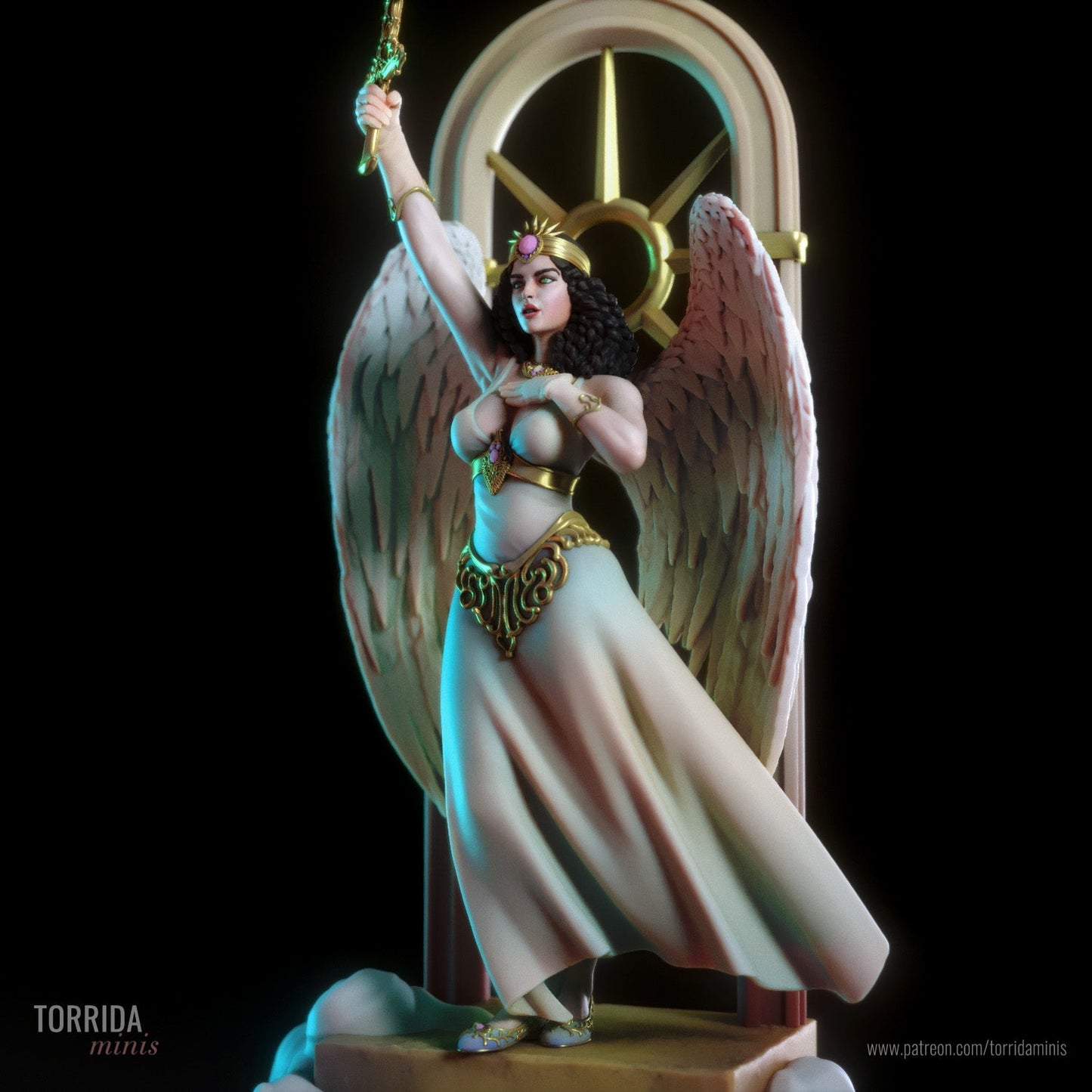 Bianca - Torrida Minis - Dark Forge Arts