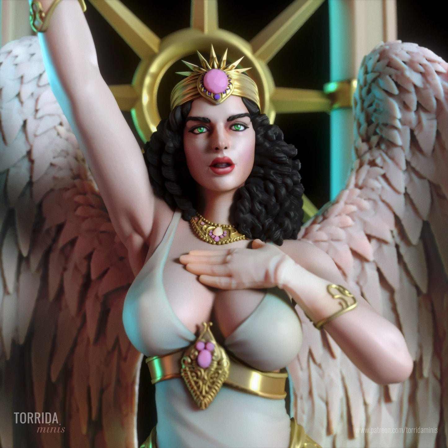 Bianca - Torrida Minis - Dark Forge Arts
